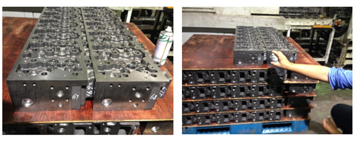 不同樣品清潔度對比