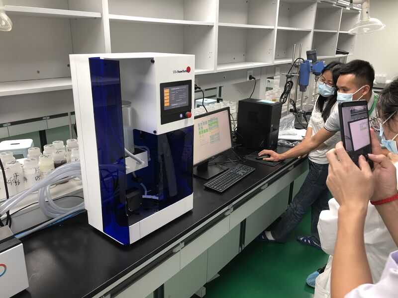 析塔SITA泡沫分析儀分析洗發(fā)水、沐浴露與洗面奶