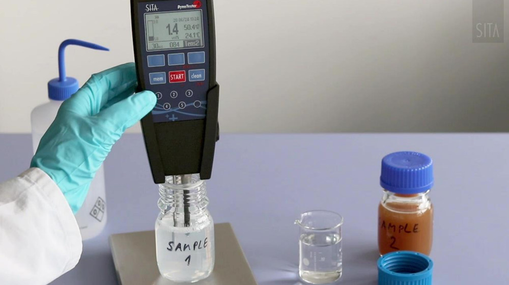 德國(guó)析塔SITA公司將使用手持式表面張力儀SITA Pro Line t15進(jìn)行演示