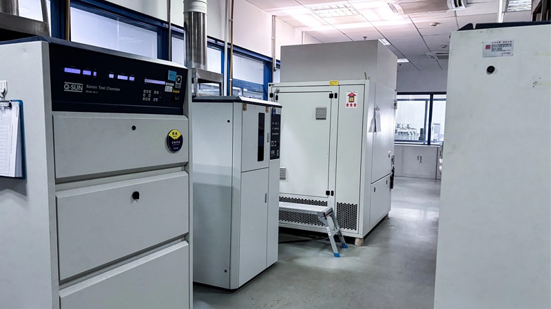 2025年汽車材料耐候老化與光照測試技術培訓實驗室參觀